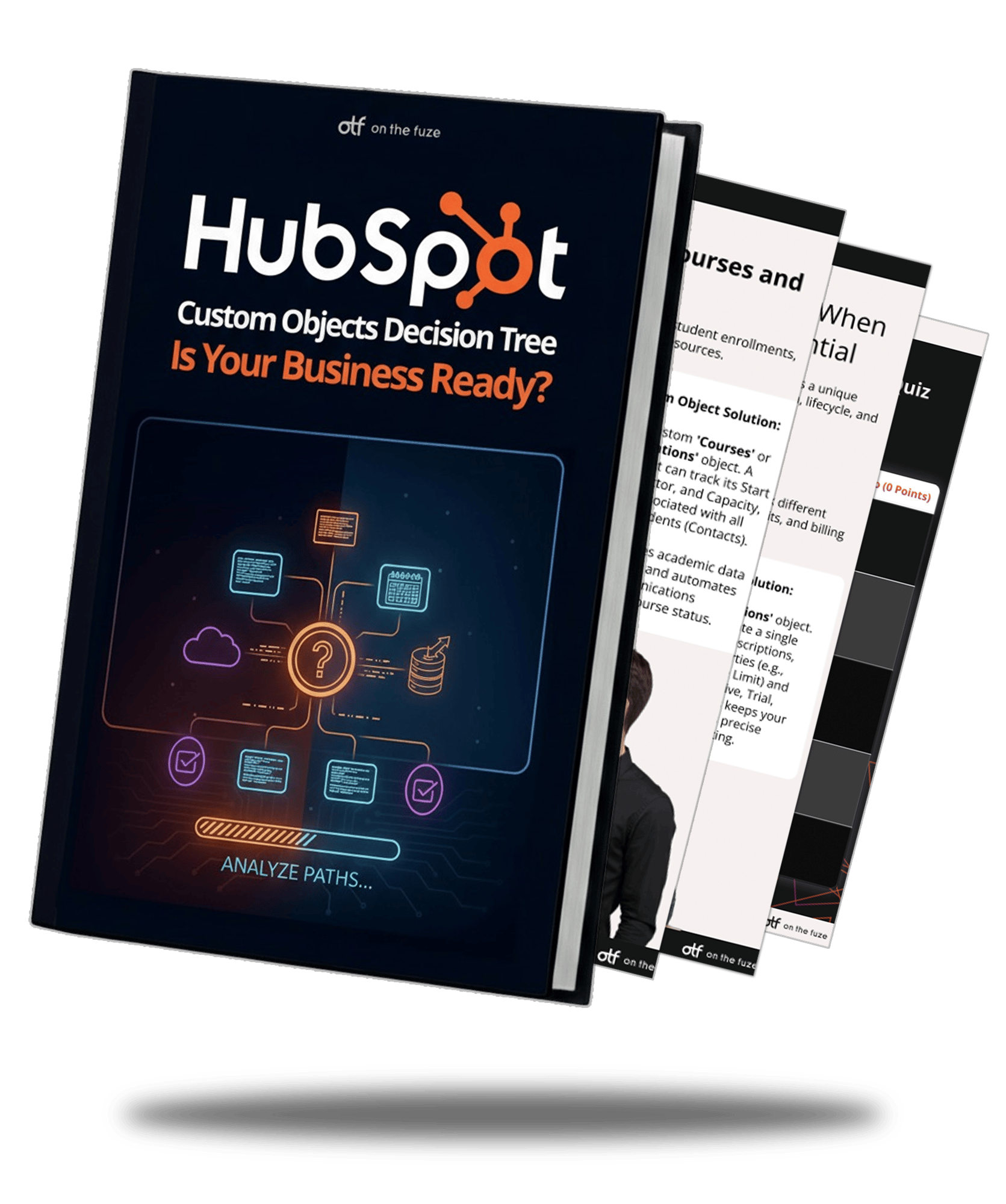 Custom Objects Mockup with Shadow